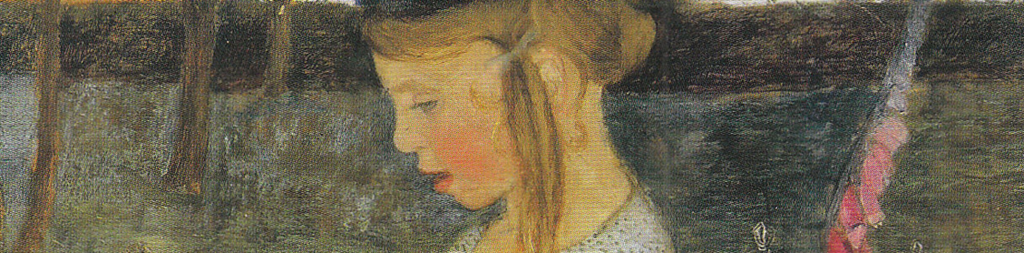 "Elsbeth im Garten" von Paula Modersohn-Becker., © Gemeinfrei "Elsbeth im Garten" von Paula Modersohn-Becker., © Gemeinfrei