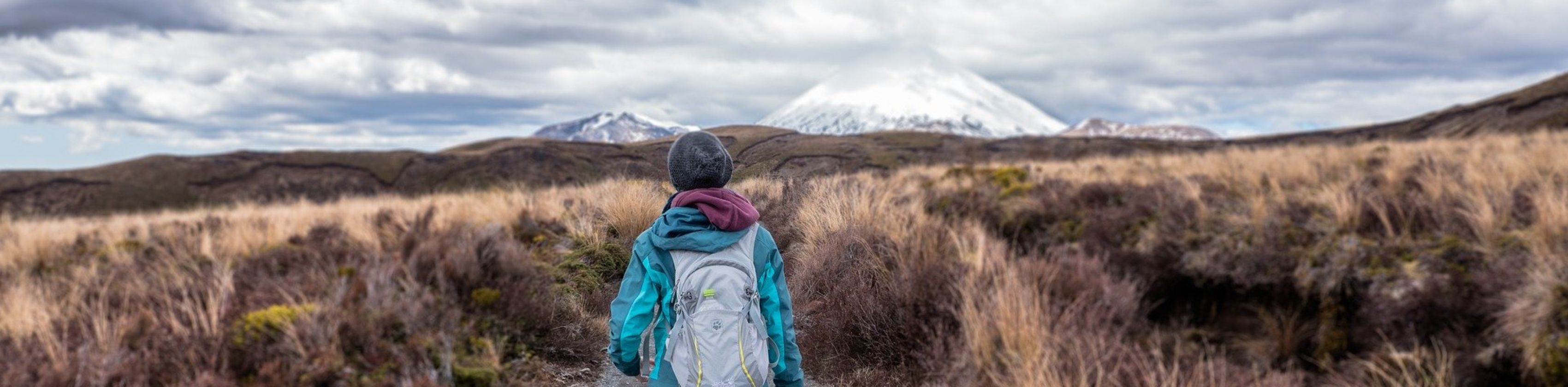 Frau beim Wandern Frau beim Wandern
