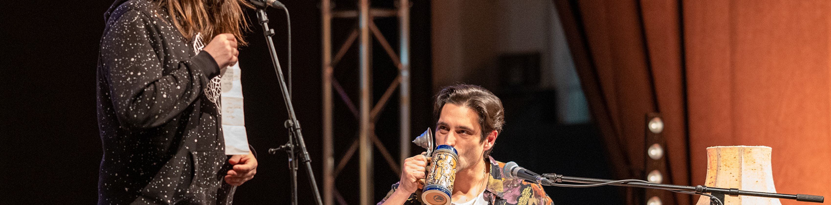 Lesen für Bier HN, © Lisa Back Lesen für Bier HN, © Lisa Back