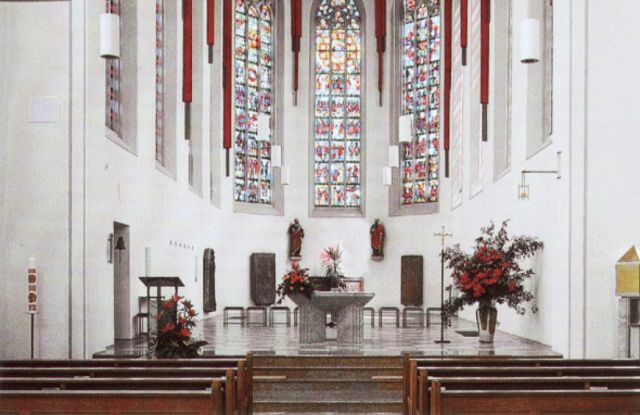 Die Kirche Peter & Paul in der Innenansicht., © keb Heilbronn e.V. Die Kirche Peter & Paul in der Innenansicht., © keb Heilbronn e.V.