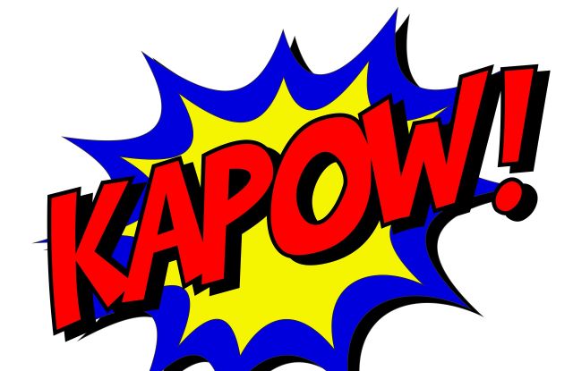 Comicschriftzug Comicschriftzug