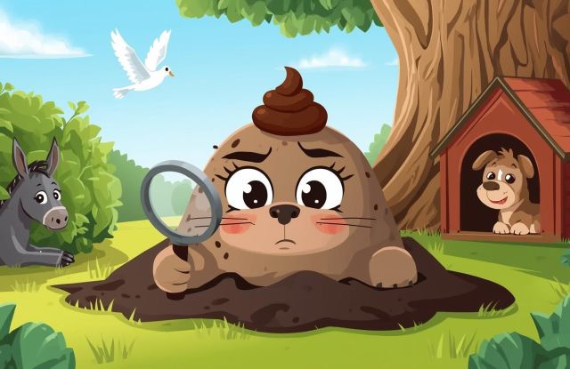 Der kleine Maulwurf, der wissen wollte, wer ihm auf den Kopf gemacht hat Der kleine Maulwurf, der wissen wollte, wer ihm auf den Kopf gemacht hat