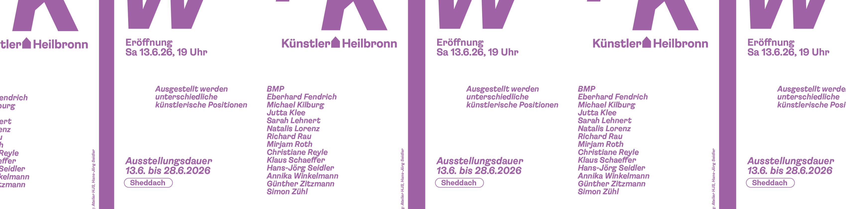 Werkschau 26, © Künstlerhaus Heilbronn e. V. Werkschau 26, © Künstlerhaus Heilbronn e. V.