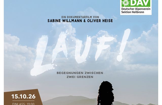 Plakat LAUF, © DAV Sektion Heilbronn e.V. Plakat LAUF, © DAV Sektion Heilbronn e.V.