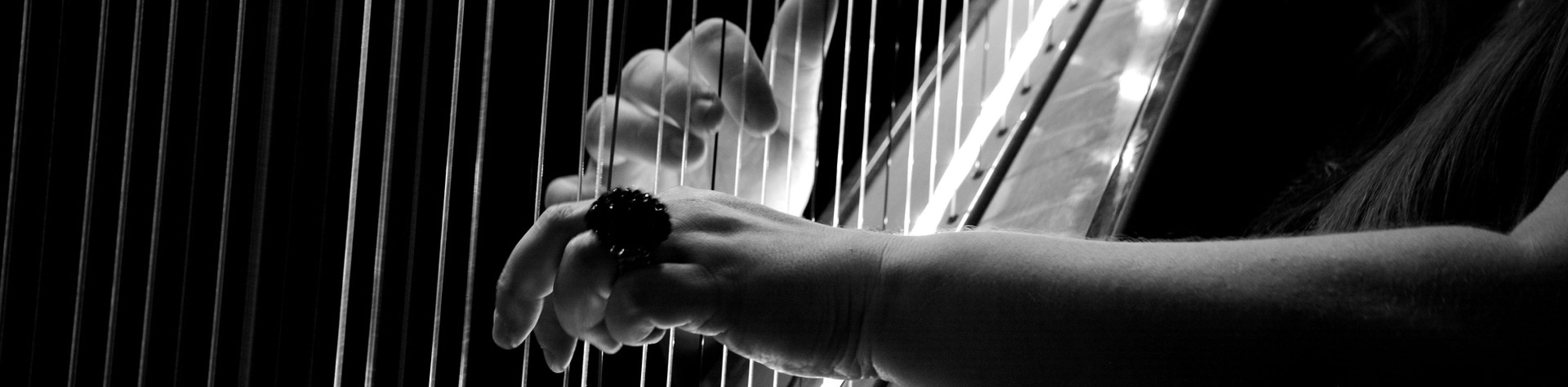 Harfenspielerin Harfenspielerin