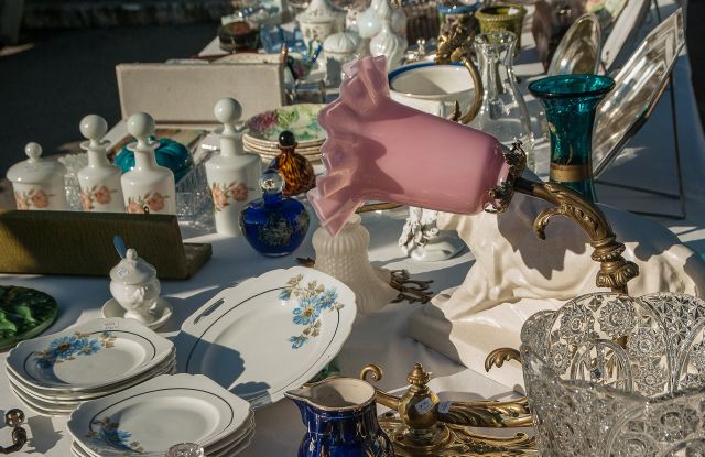 Flohmarktstand Flohmarktstand