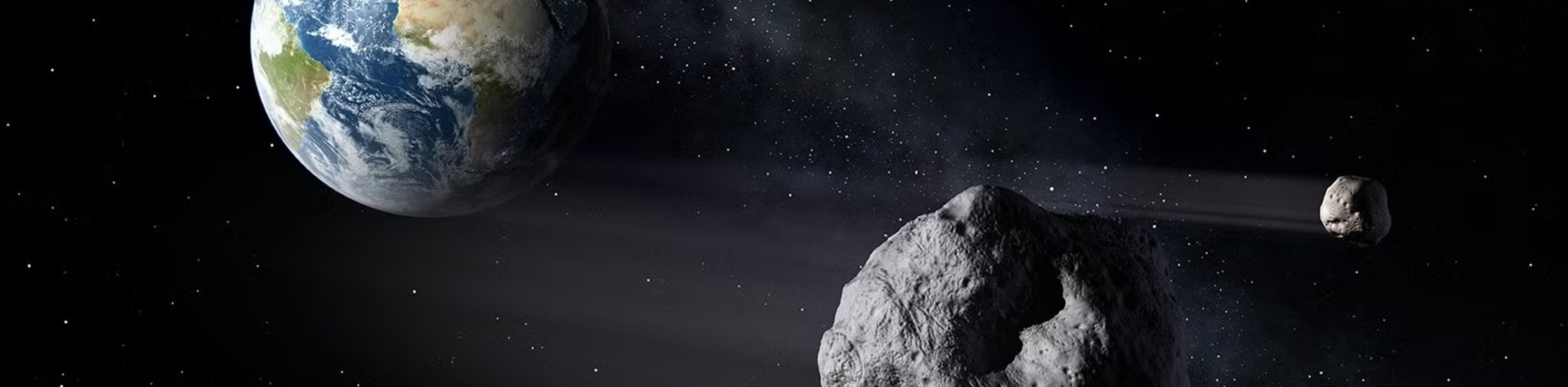 Asteroid Richtung Erde