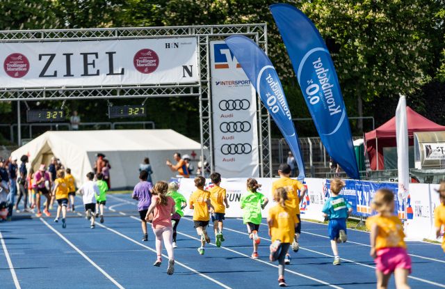 Mini-Trolli Zieleinlauf