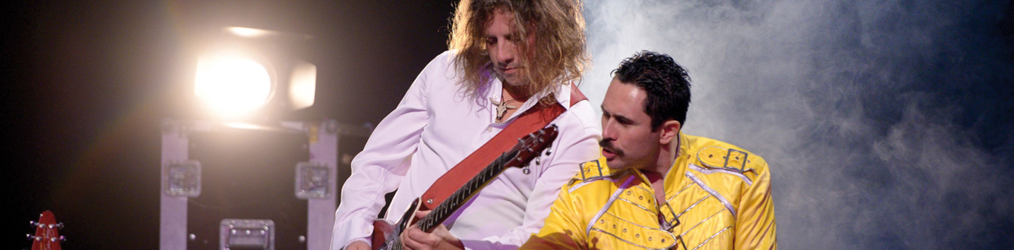 Queen Real Tribute auf der B&uuml;hne