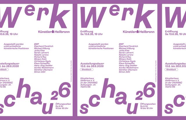Werkschau 26, &copy; K&uuml;nstlerhaus Heilbronn e. V.