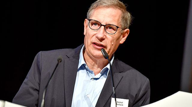 Prof. Dr. Detlev Pollack, Religions- und Kultursoziologe, Münster, © PR Fotografie Koehring
