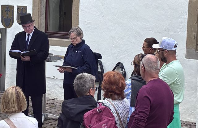 Vortr&auml;ge runden den Spaziergang ab., &copy; keb Heilbronn e.V.