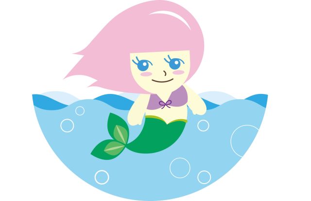 Bild einer Meerjungfrau