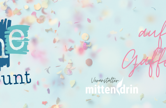 Banner mit Schriftzug zur Veranstaltung, © Volker Markowis