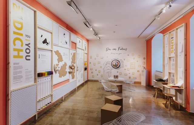 Blick in die Sonderausstellung (D)EIN MUSEUM, © Städtische Museen Heilbronn, 2025