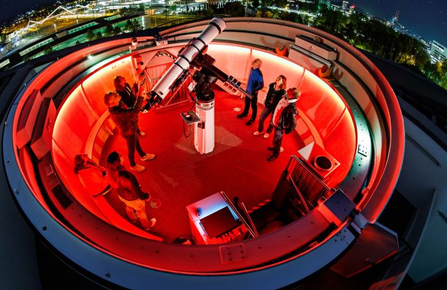 Sternwarte, &copy; Verwendung nur im Rahmen redaktioneller Berichterstattung &uuml;ber die experimenta Heilbronn gestattet. Quelle: experimenta gGmbH