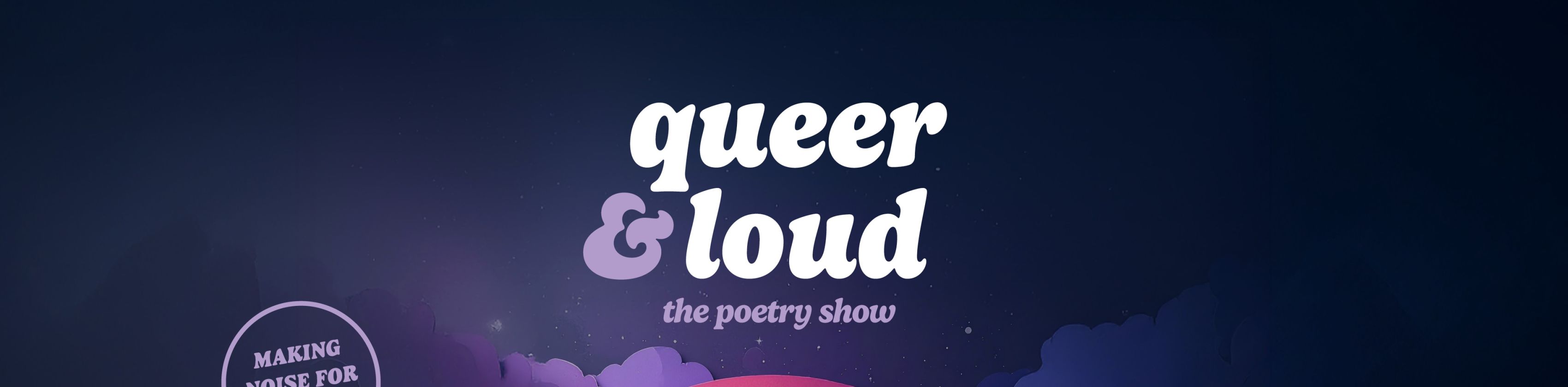 Queer and loud 25 Banner (1)