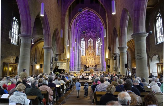 Die Evangelische Singschule Heilbronn beginnt den Reigen der Konzerte zu Kilians Großer Nachtmusik am Samstag, 5.7. von 18-22 Uhr in und vor der Kilianskirche Heilbronn, © privat