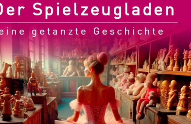 Ballerina auf dem Cover zu "Der Spielzeugladen"