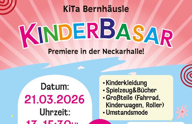 Kleiderbasar, &copy; Kindertagesst&auml;tte Bernh&auml;usle