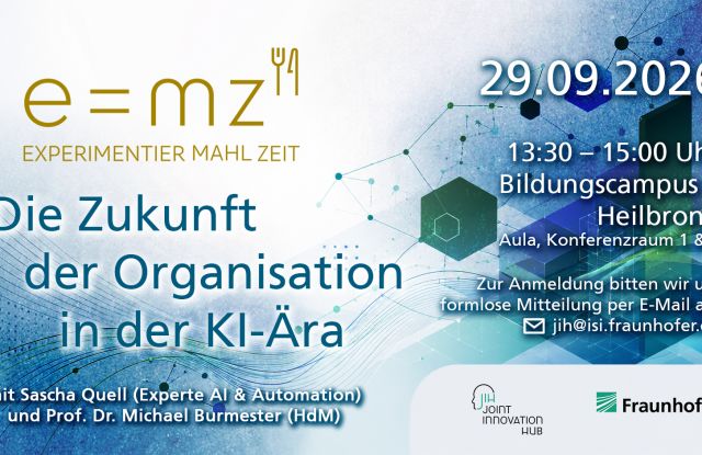 ExperimentierMahlZeit: Die Zukunft der Organisation in der KI-&Auml;ra, &copy; Wissensstadt