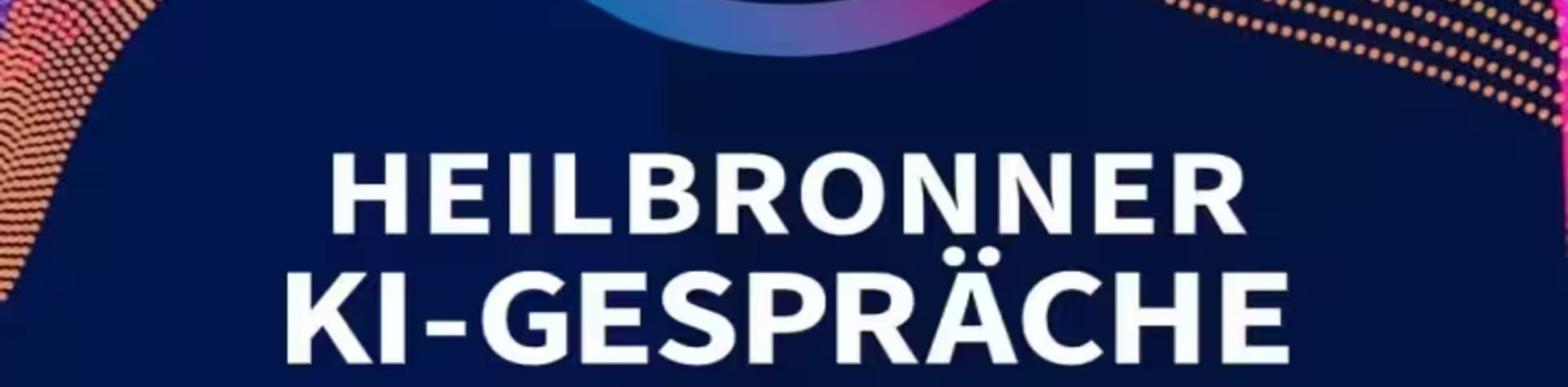 Logo und Slogan der Heilbronner KI-Gespräche