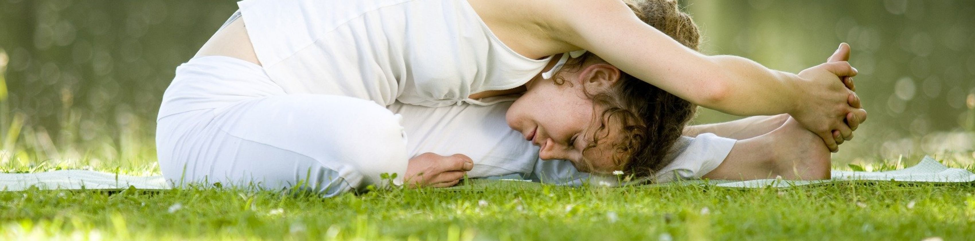 Yoga im Garten