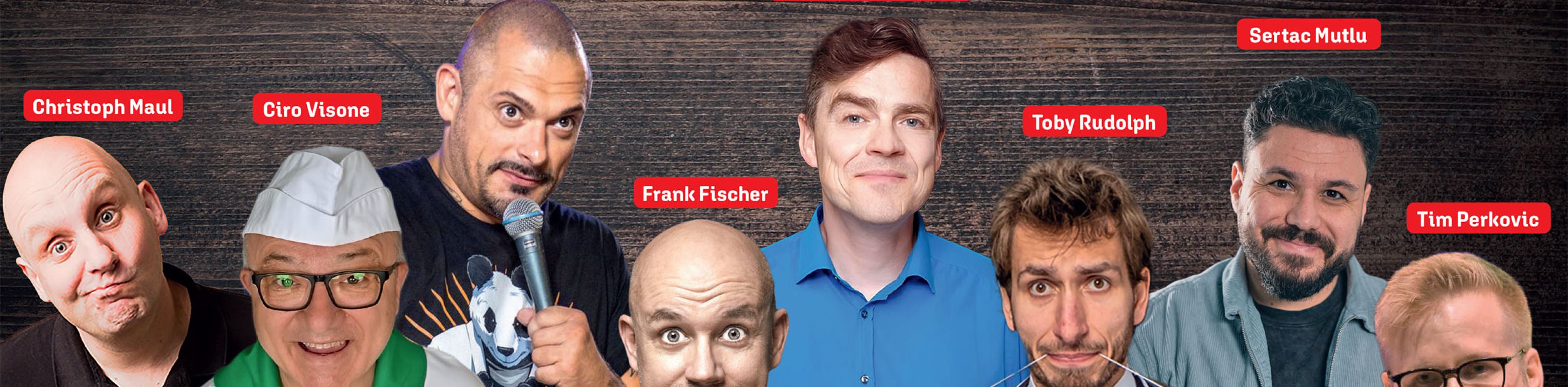 Die Comedians der SPASSIX Comedy Nacht am 6.11.25, © Little Pinguin