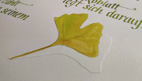 Veredeltes Lettering, &copy; keb Heilbronn