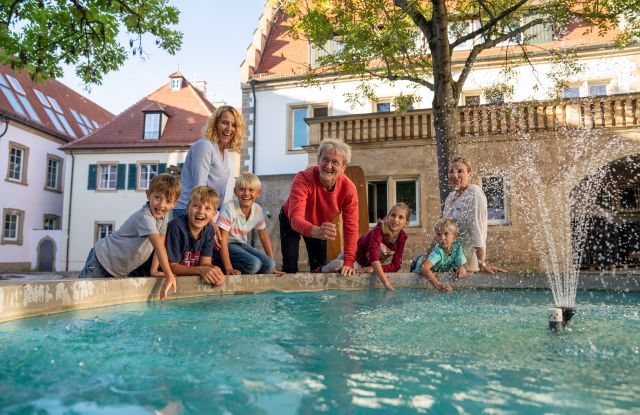 Brunnen im Deutschhof