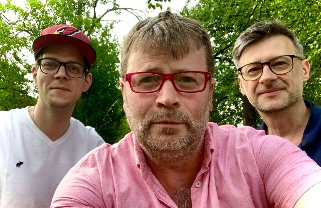 Christoph Beck
Patrick Bebelaar
Frank Kroll, © Cave 61