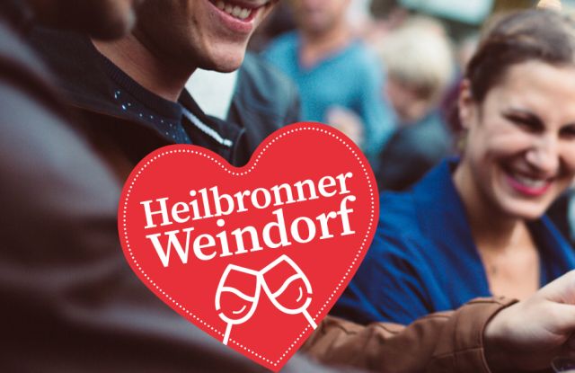 Gruppe auf dem Heilbronner Weindorf