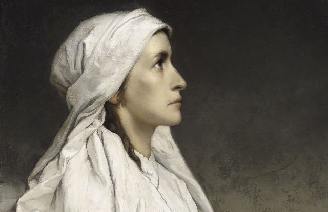 Gabriel von Max, Die Seherin von Prevorst im schauenden Zustand (Detail), 1895, Sammlung Plock, Courtesy Kunkel Fine Art, M&uuml;nchen, Foto: Walter Bayer