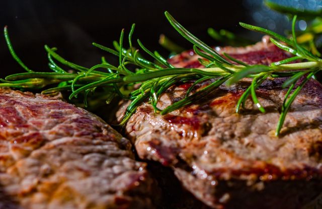 Steak auf dem Grill