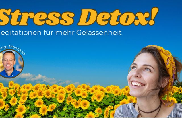 Stressfrei detox! Banner zur Veranstaltung