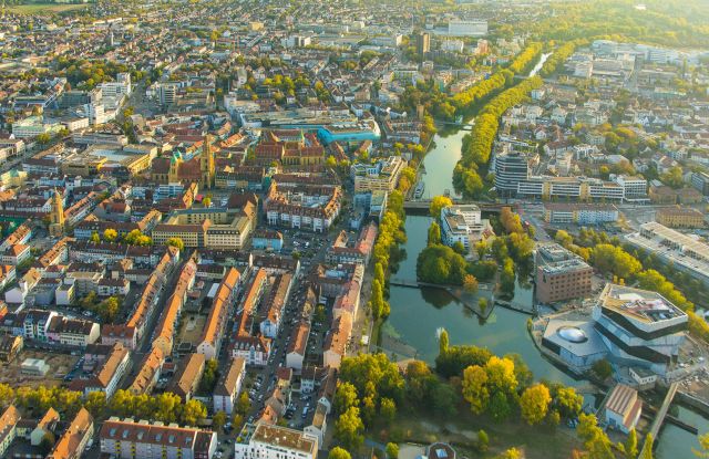 Heilbronn Luftaufnahme