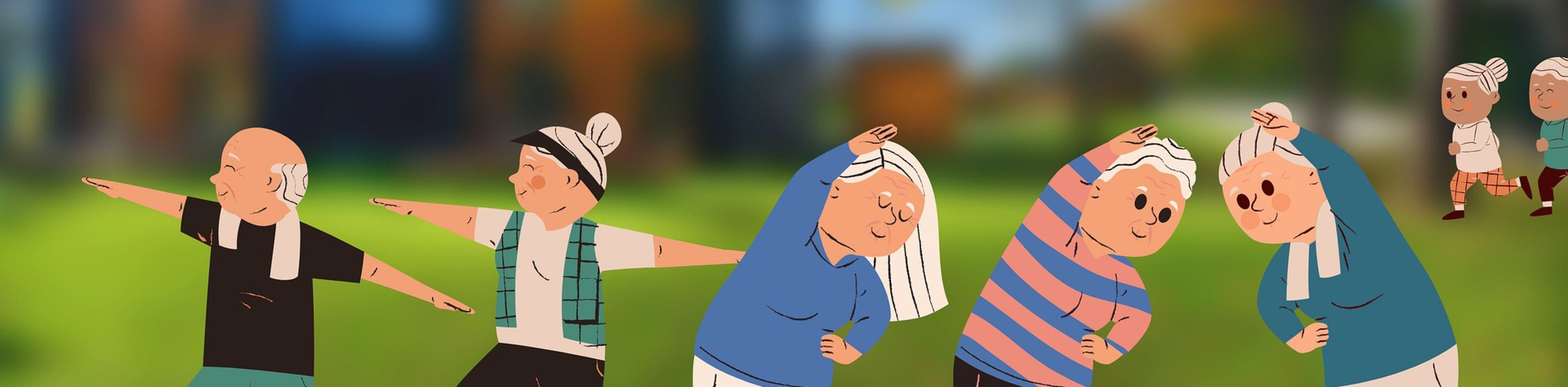Senioren beim Sport