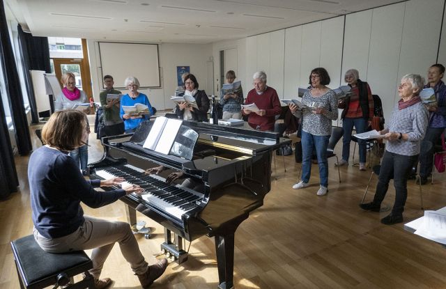 Singen im Heinrich-Fries-Haus, &copy; keb Heilbronn