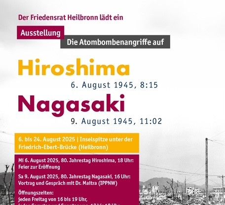 Die Atombombenangriffe auf Hiroshima und Nagasaki