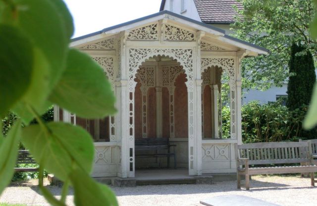 Laube im maurischen Stil, &copy; Botanischer Obstgarten