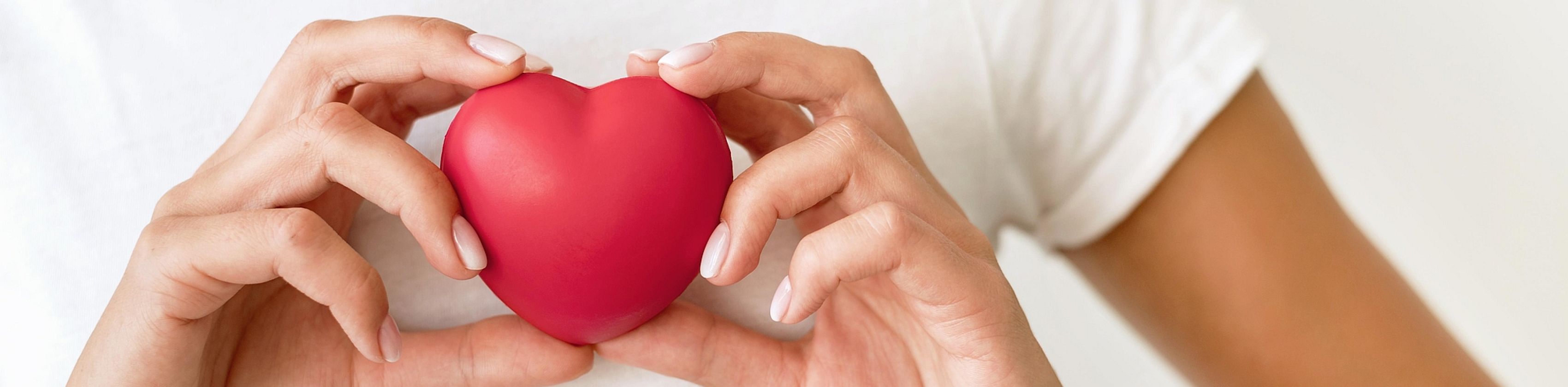 DVG Health Expo - rotes Herz in der Hand