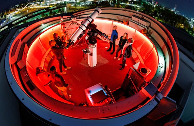 Sternwarte, © Verwendung nur im Rahmen redaktioneller Berichterstattung über die experimenta Heilbronn gestattet. Quelle: experimenta gGmbH